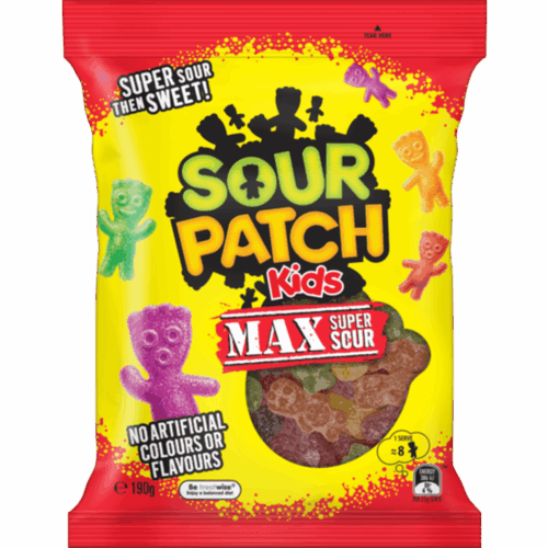 Sour Patch Kids Max Super Sour