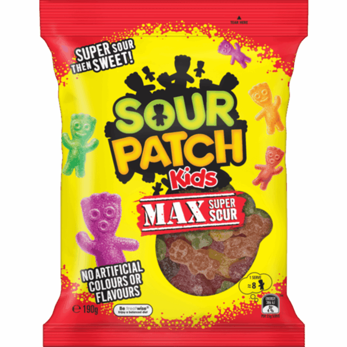 Sour Patch Kids Max Super Sour