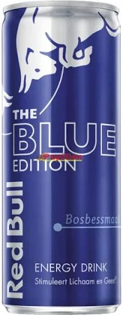 Red Bull Energy Drink Blue Edition Bosbessen