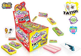 Monster-gum-tattoo