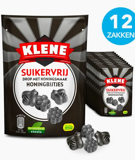 Klene-Honingbijtjes-Suikervrij-110-Gr.