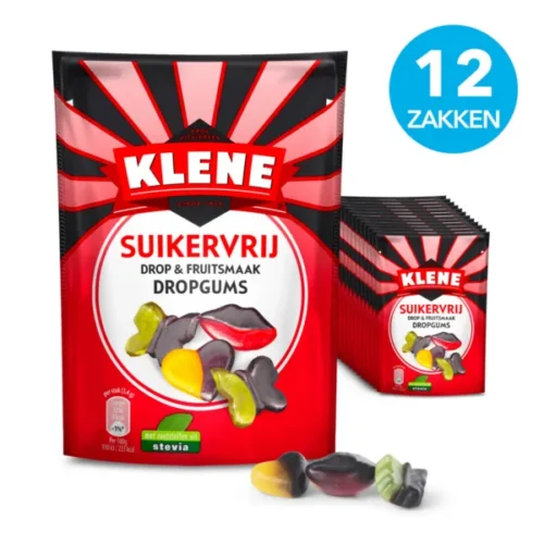 Klene-Suikervrij-Dropgums